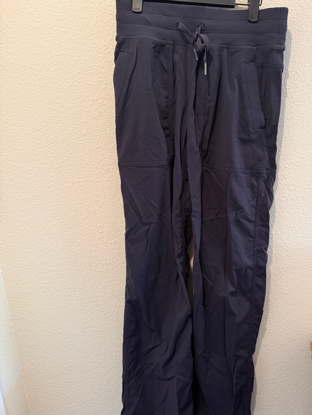 lululemon athletica Navy Boot-Cut Drawstring Pants